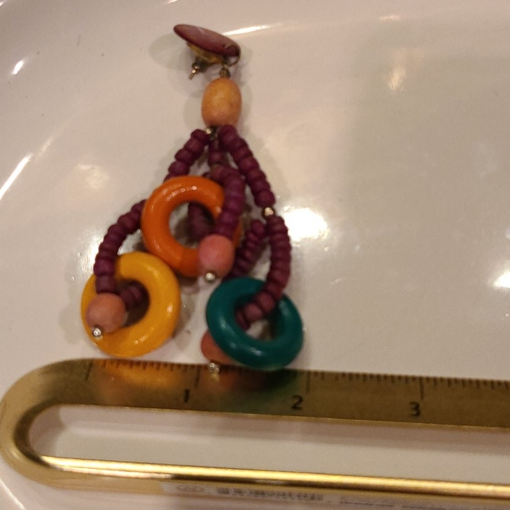 ✴Multicolored Dangling Boho Earrings - Picture 3 of 5